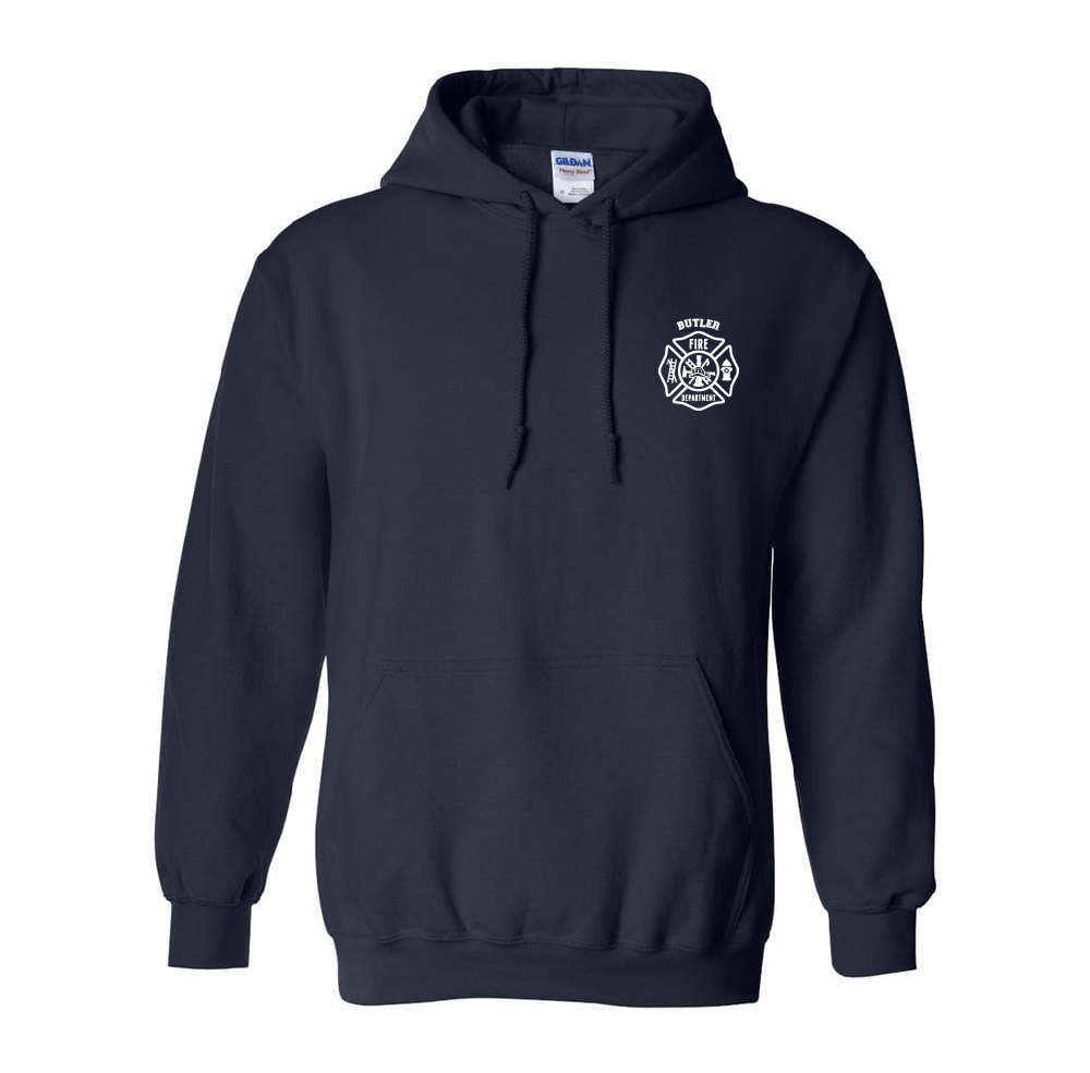 Custom Fire Department Abbreviated Hoodie