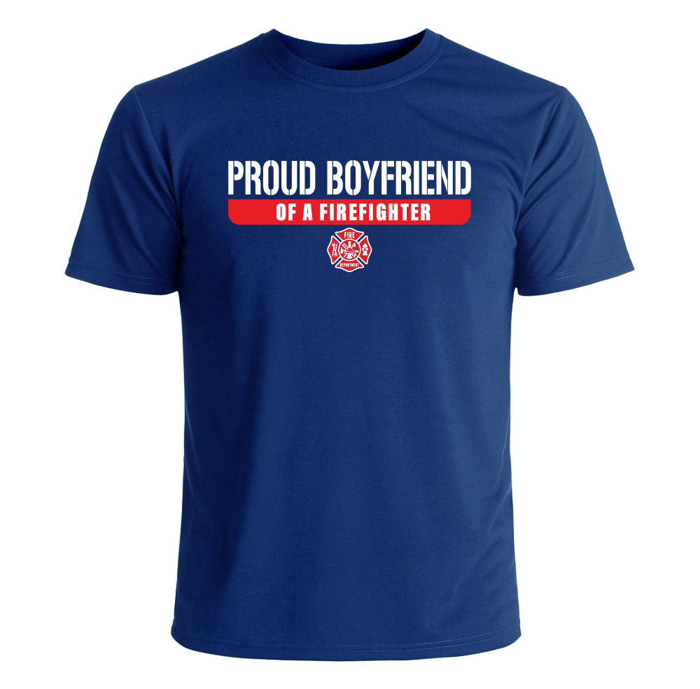 Proud Boyfriend of a Firefighter Shirt