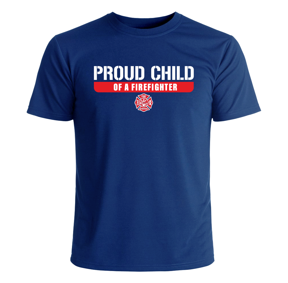 Proud Child of a Firefighter T-shirt